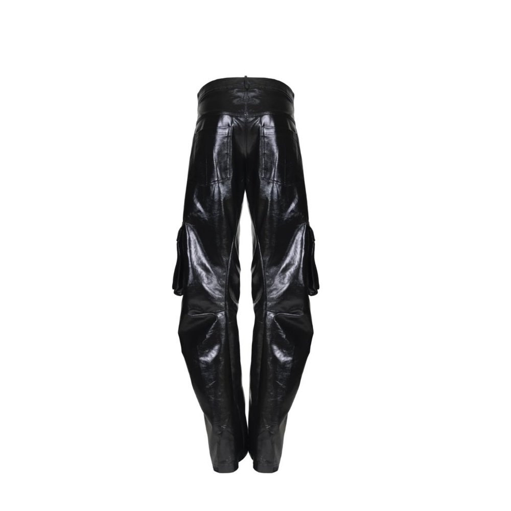 NWT. MVP WARDROBE MONTENAPOLEONE Faux Leather PANTS